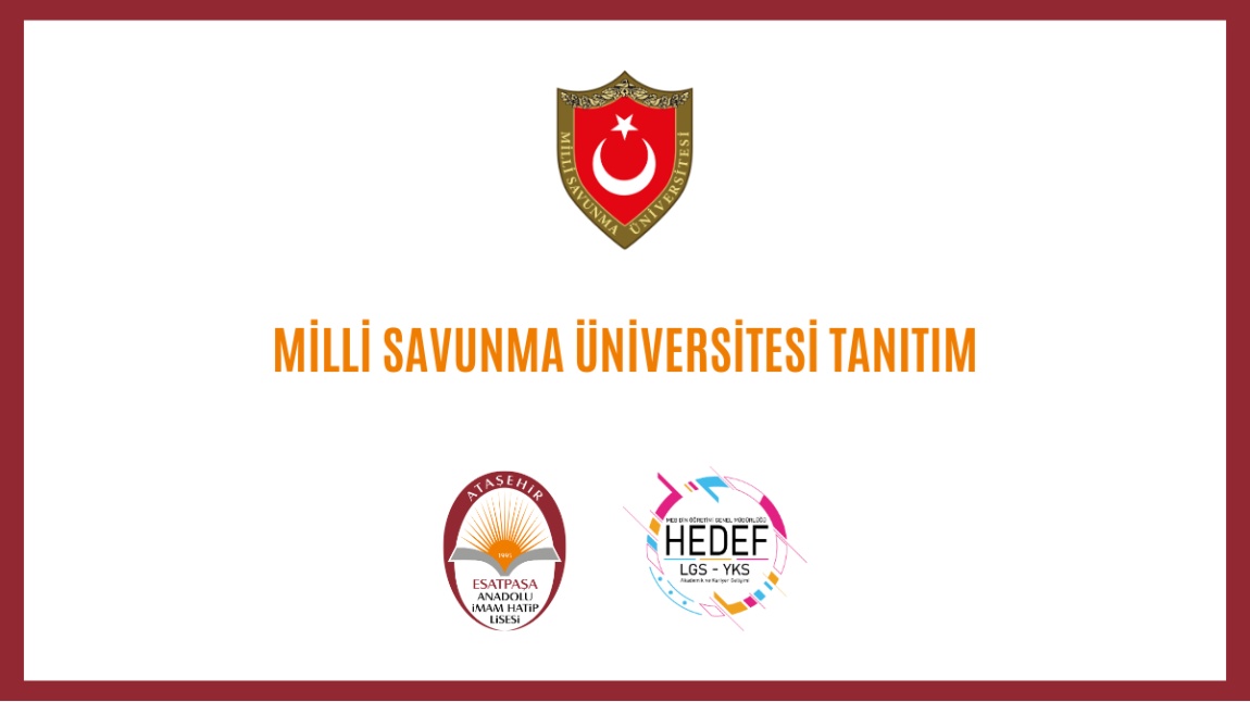 HEDEF YKS - LGS Kapsamında Milli Savunma Üniversitesi Tanıtımı Yapıldı !
