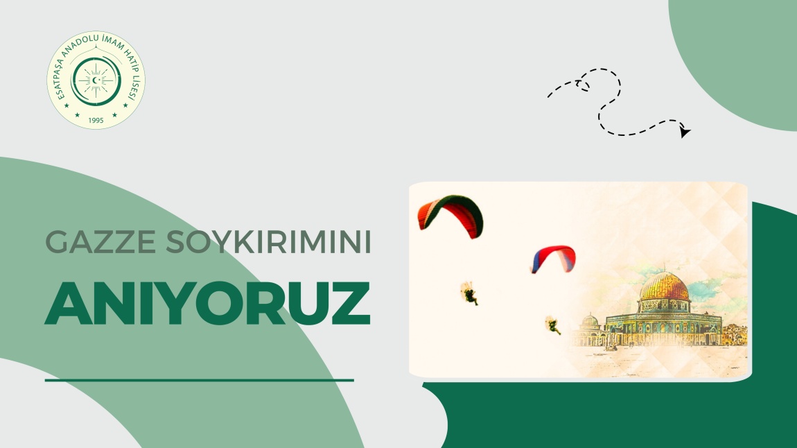 7 EKİM GAZZE SOYKIRIMI ANMA ETKİNLİKLERİ GERÇEKLEŞTİRİLDİ !